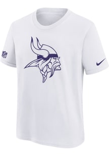 Nike Minnesota Vikings Youth White Winter Warrior Short Sleeve T-Shirt