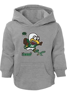 Philadelphia Eagles Toddler Grey Mascot Sizzle Long Sleeve Hooded Sweatshirt