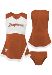 Texas Longhorns Baby Burnt Orange Cheer Captain Set Cheer