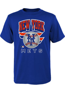 New York Mets Youth Blue Ninety Seven Short Sleeve T-Shirt