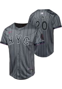 Pete Alonso  Nike New York Mets Youth Grey City Connect Limited Jersey