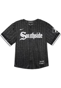 CHI White Sox Tdlr Black City Connect Limited Blank Jersey