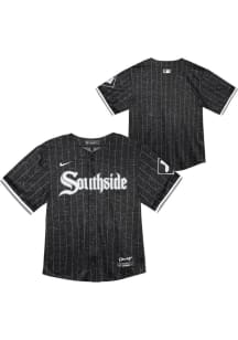 CHI White Sox Tdlr Black City Connect Limited Blank Jersey