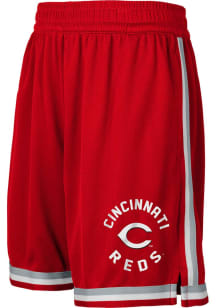 Cincinnati Reds Youth Red Hit Home Shorts