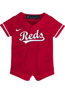 Nike Cincinnati Reds Baby Red Alt Replica Romper Jersey Baseball Jersey
