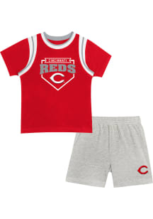 CIN Reds Tdlr Red Loaded Base Top and Bottom Set