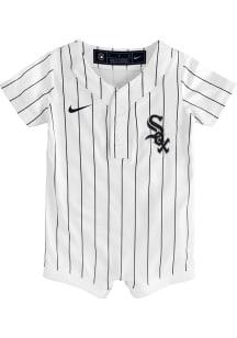 Nike Chicago White Sox Baby White Home Replica Jersey Baseball Jersey