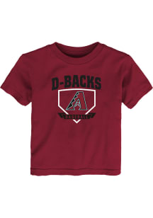 Arizona Diamondbacks Infant Home Runner Short Sleeve T-Shirt Red
