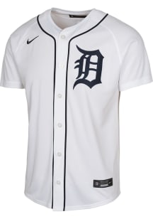 Nike Detroit Tigers Youth White Home Limited Blank Jersey