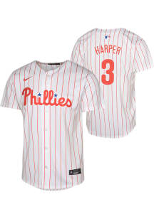 Bryce Harper  Nike Philadelphia Phillies Youth White Home Limited Jersey
