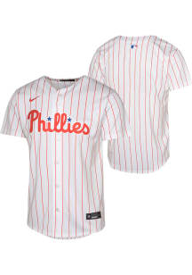Nike Philadelphia Phillies Youth White Home Limited Blank Jersey