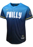 Bryce Harper Nike Philadelphia Phillies Youth Navy Blue City Connect Limited Jersey