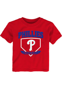 Philadelphia Phillies Infant Home Runner Short Sleeve T-Shirt Red
