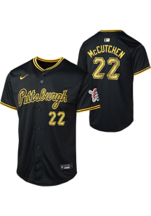 Andrew McCutchen  Nike Pittsburgh Pirates Youth Black Alt 2 Limited Jersey