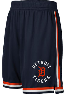 Detroit Tigers Youth Navy Blue Hit Home Shorts