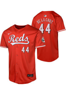 Elly De La Cruz  Nike Cincinnati Reds Youth Red Alt Limited Jersey