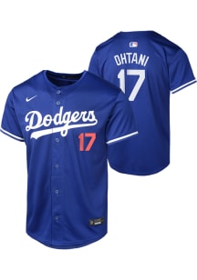 Shohei Ohtani  Nike Los Angeles Dodgers Youth Blue Alt 2 Limited Jersey