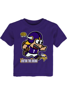 Minnesota Vikings Infant Sizzle Short Sleeve T-Shirt Purple