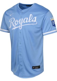 Nike Kansas City Royals Youth Light Blue Alt Limited Blank Jersey