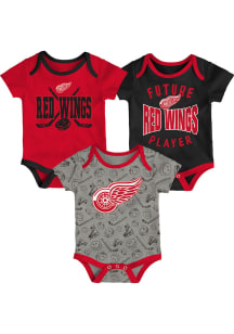 Detroit Red Wings Baby Red Full Strength One Piece