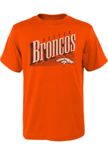 Denver Broncos Youth Orange Winning Streak Short Sleeve T-Shirt