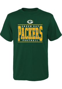 Green Bay Packers Youth Green In The Pros Short Sleeve T-Shirt