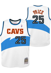 Mark Price  Mitchell and Ness Cleveland Cavaliers Youth Swingman Home White Basketball Jersey