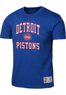 Mitchell and Ness Detroit Pistons Youth Blue Legendary Short Sleeve Fashion T-Shirt