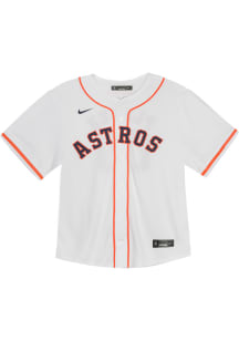 Houston Astros Toddler White Home Game Blank Jersey