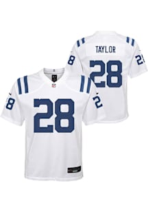 Jonathan Taylor Indianapolis Colts Youth White Nike Replica Football Jersey