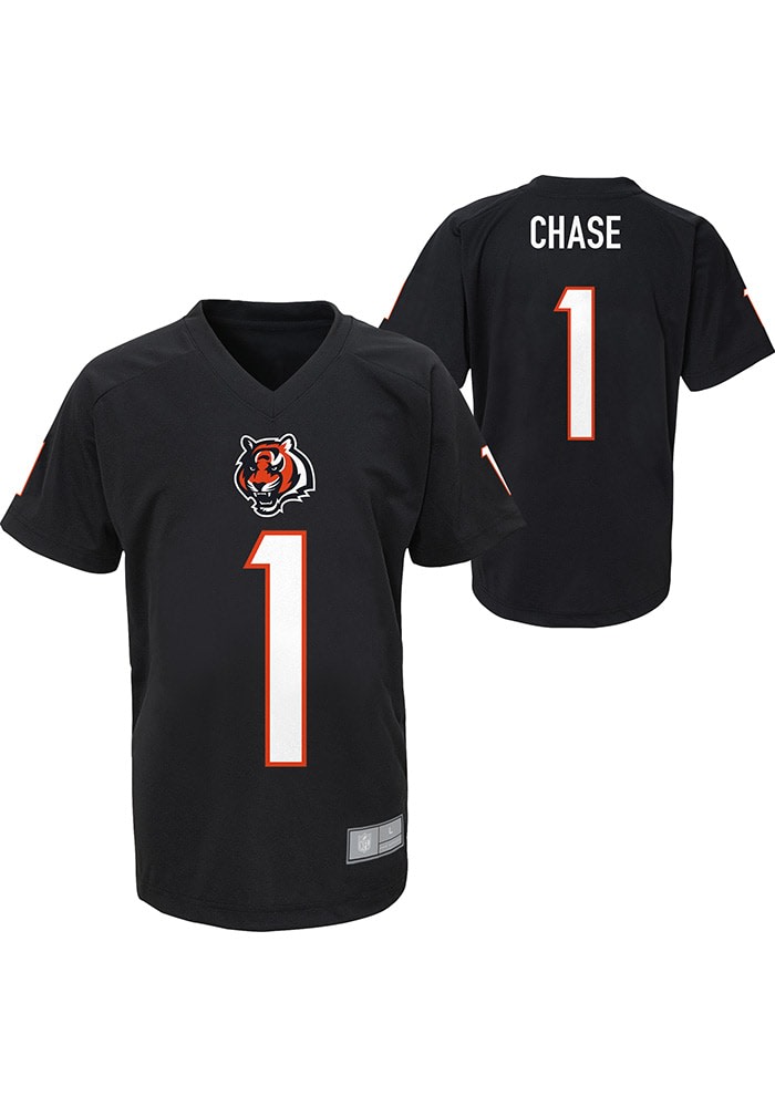 Cincinnati Bengals Ja Marr Chase Youth Home Game Black Nike