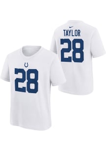 Jonathan Taylor Indianapolis Colts Youth Blue Nike NN Player Tee