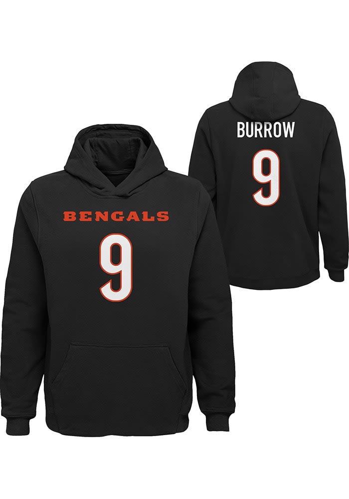 Cincinnati Bengals Zebra Hoodie, Black/Orange