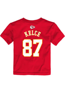 Travis Kelce Kansas City Chiefs Infant Mainliner NN Short Sleeve T-Shirt Red