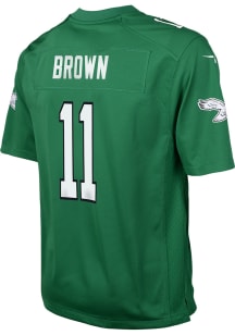 AJ Brown Philadelphia Eagles Youth Kelly Green Nike Alt 2 Replica Football Jersey