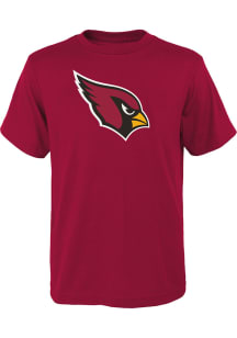 Arizona Cardinals Youth Cardinal Primary Logo Short Sleeve T-Shirt