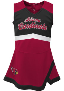 Arizona Cardinals Girls Cardinal Cheer Captain Cheer Dress Set