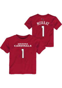 Kyler Murray Arizona Cardinals Toddler Cardinal Mainliner NN Short Sleeve Player T Shirt