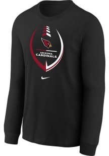 Nike Arizona Cardinals Youth Black Icon Long Sleeve T-Shirt