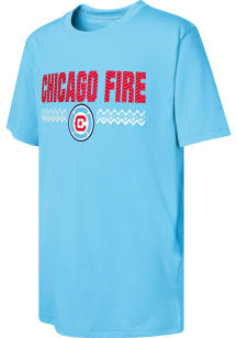 Chicago Fire Youth Light Blue Promising Talent Short Sleeve T-Shirt