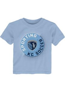 Sporting Kansas City Infant On Point Short Sleeve T-Shirt Light Blue