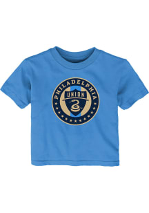 Philadelphia Union Infant Primary Logo Short Sleeve T-Shirt Light Blue