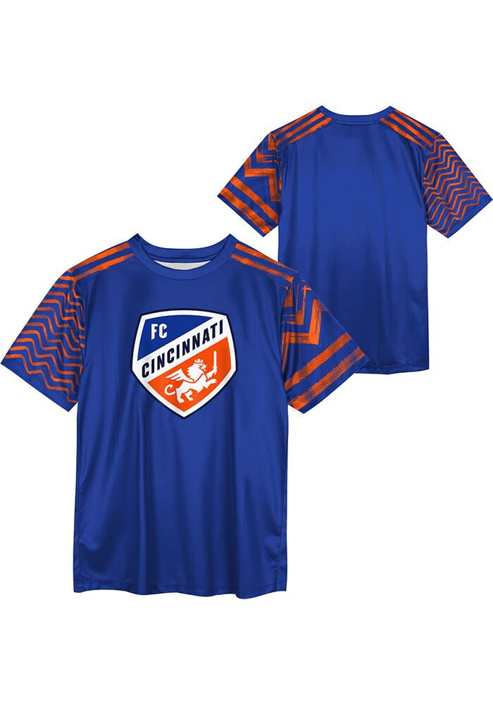 FC Cincinnati Boys Blue Winning Tackle Short Sleeve T-Shirt