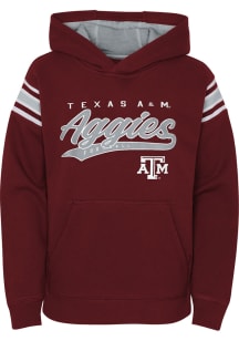 Texas A&amp;M Aggies Youth Maroon Hall of Fame Long Sleeve Hoodie