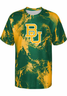 Baylor Bears Youth Green In The Mix Short Sleeve T-Shirt