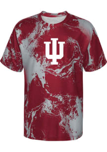 Indiana Hoosiers Youth Cardinal In The Mix Short Sleeve T-Shirt