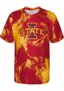 Iowa State Cyclones Youth Cardinal In The Mix Short Sleeve T-Shirt