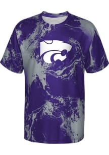 K-State Wildcats Youth Purple In The Mix Short Sleeve T-Shirt