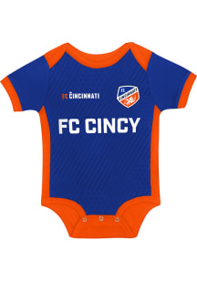 FC Cincinnati Baby Blue Field Player Short Sleeve One Piece