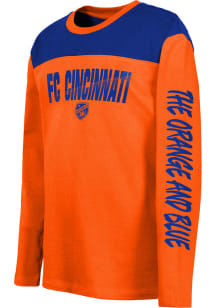FC Cincinnati Youth Orange Unbeaten Run Long Sleeve T-Shirt